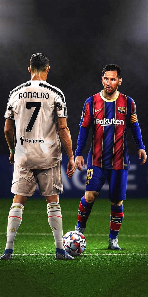 cool ronaldo and messi wallpaper.